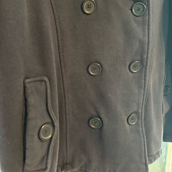 Torrid Dark Blue Double-Breasted Pea Coat - Picture 5 of 7